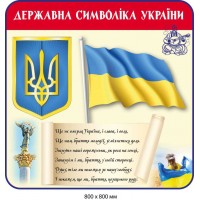 Стенд Символіка України, прапор, герб