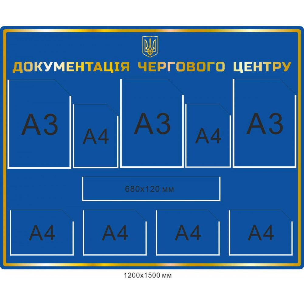 Стенд Документация дежурного центра