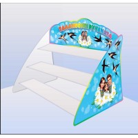 Детская выставочная полка с ласточками "Талантливые ручки"