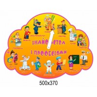 Стенд Знакомство с профессиями 