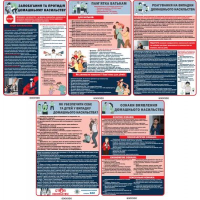 Стенды о буллинге на баннере