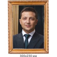Фото президента Украины 300х230 мм размер А4