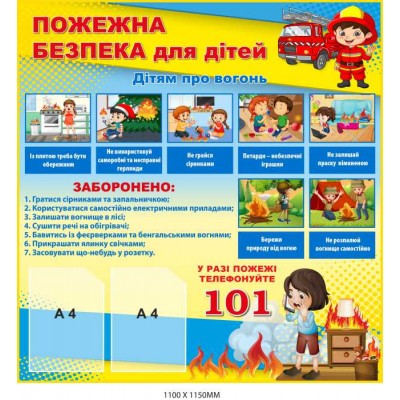 Стенды для кабинета безопасности в школе