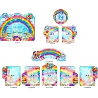 Комплект стендов "Капелька" для детской группы (10 штук, цветные)