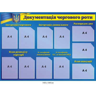  Стенды для воинских частей
