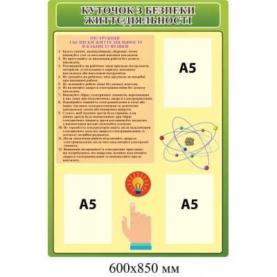 Стенды в кабинет физики