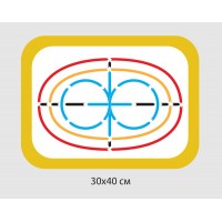 Стенд Гимнастика для глаз (бежевый фон)