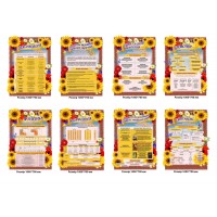 Комплект стендов Подсолнухи для кабинета украинского языка