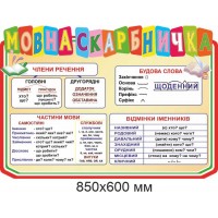 Стенд Языковая копилка (цвет бежевый)