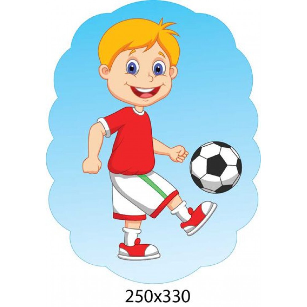 Стенд Фізкультура і спорт (з хлопчиком)