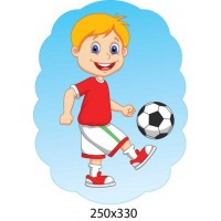 Стенд Фізкультура і спорт (з хлопчиком)