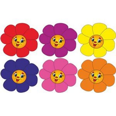 Крепление под магнит Яркие цветочки