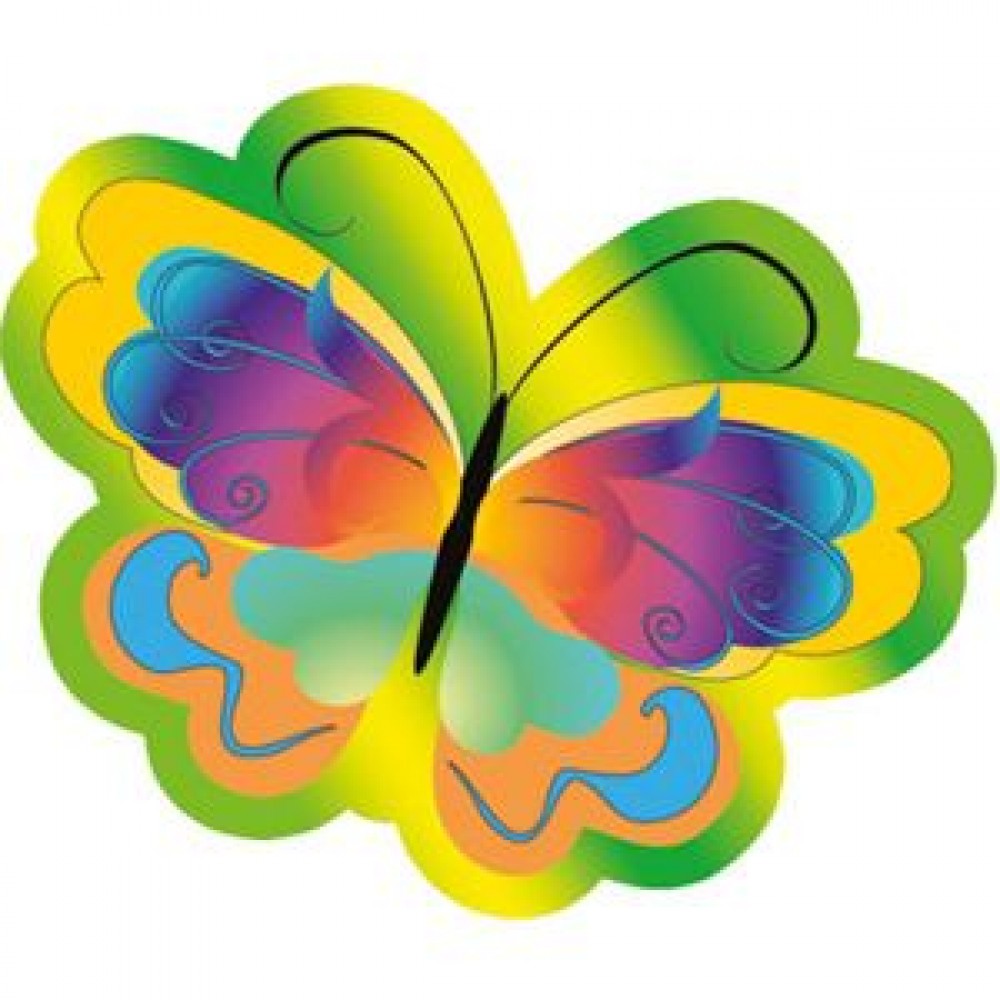 Крепление под магнит Бабочка цветная