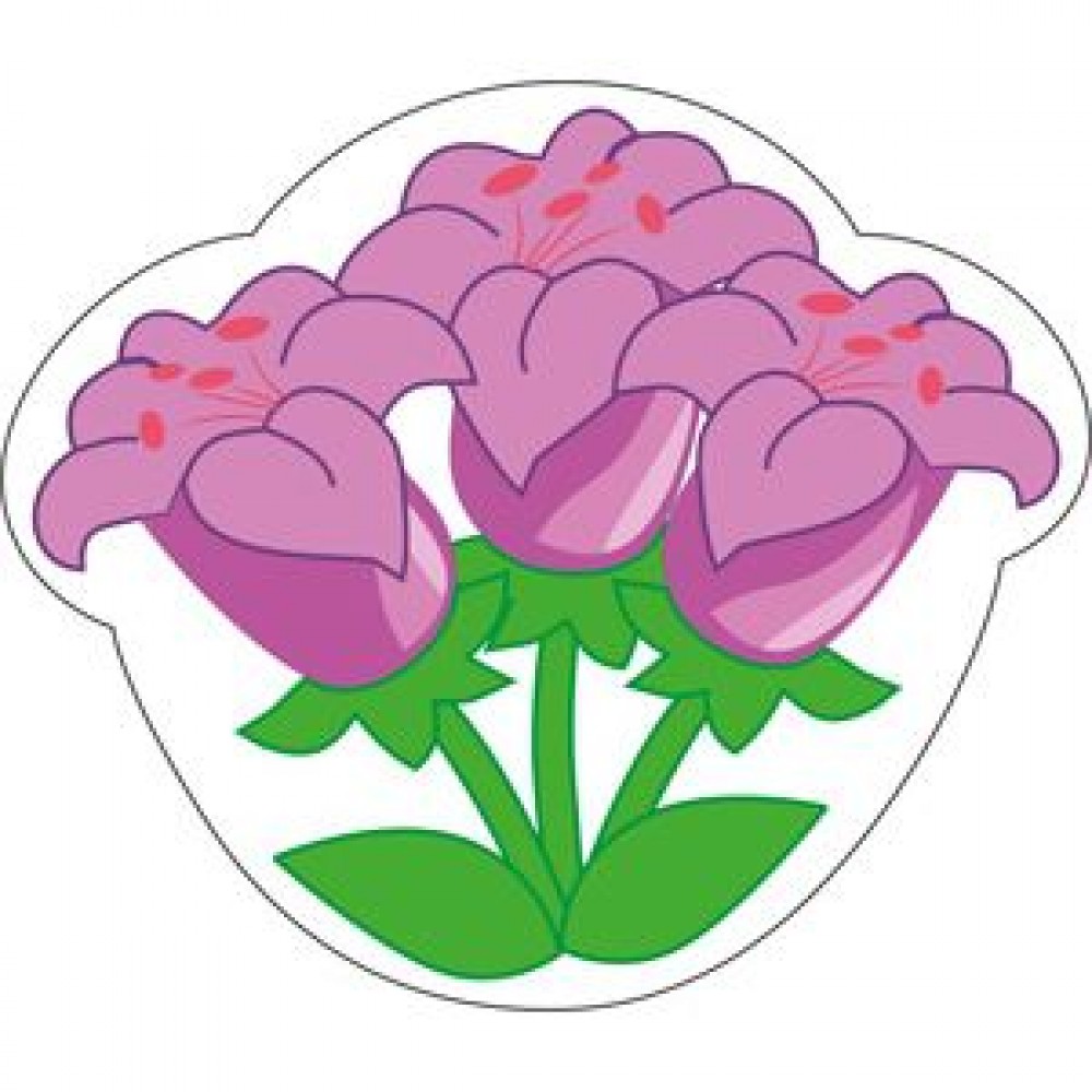 Крепление под магнит Сиреневые цветы