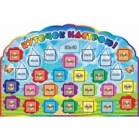 Стенд Куточок настрою Різнокольорові квіти