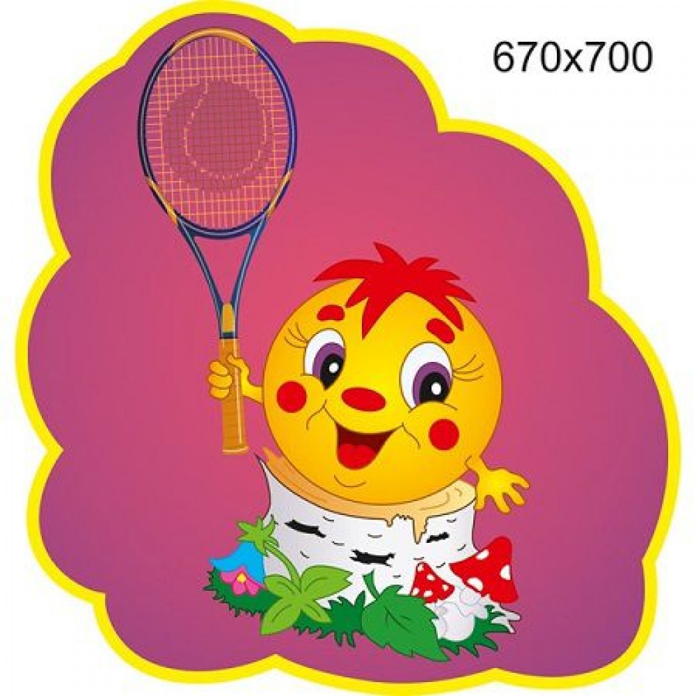 Стенд Фізкультура і спорт Колобок