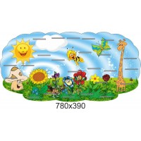 Подставка под лепку Жираф