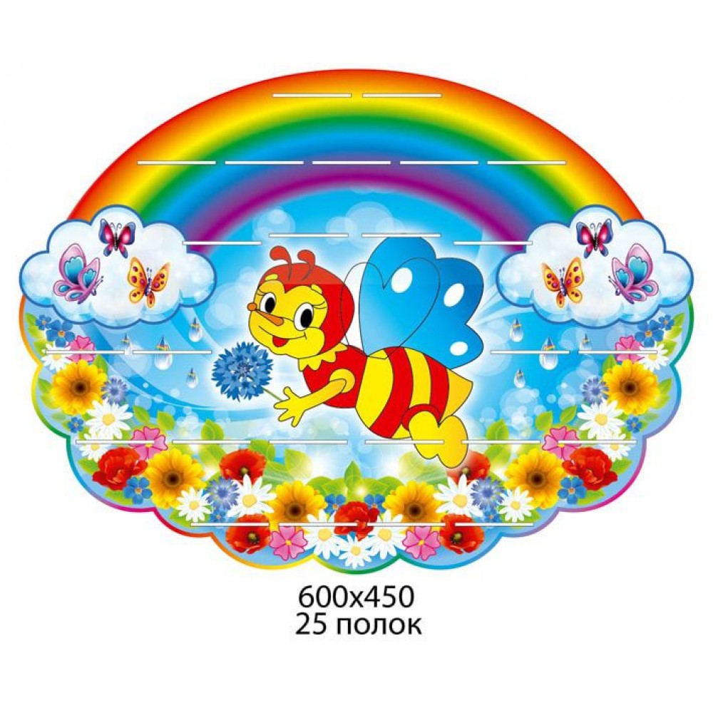 Стенд Подставки под лепку с пчелкой