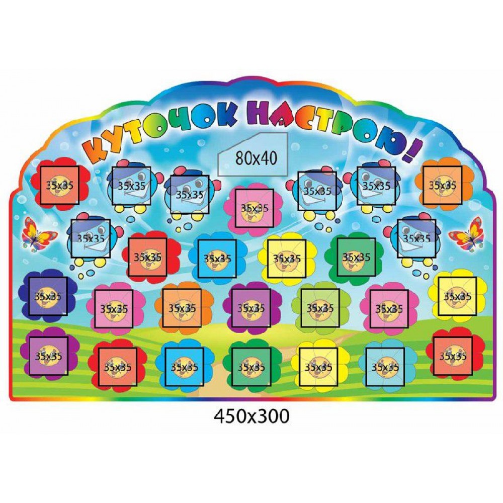 Стенд Уголок настроения Капитошки