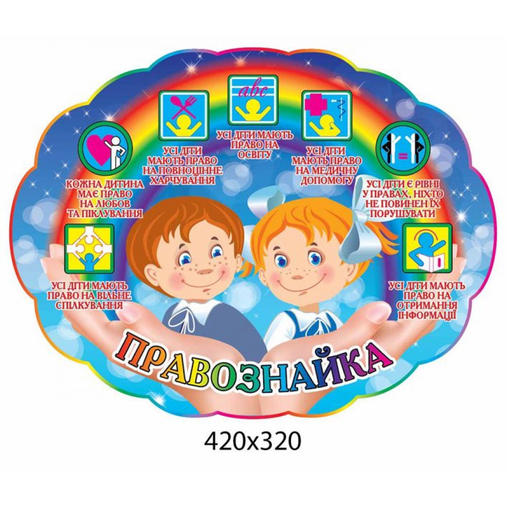 Стенд Права ребенка Детки