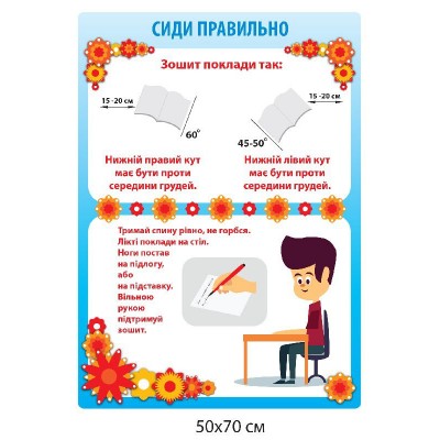 Набор стендов начальная школа (разноцветный)