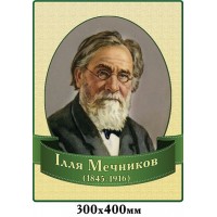 Стенд Портрет Илья Мечников 