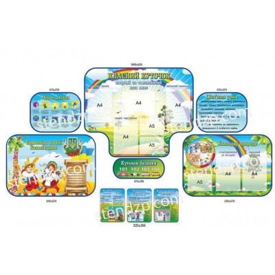 Набор стендов для начальных классов Природа