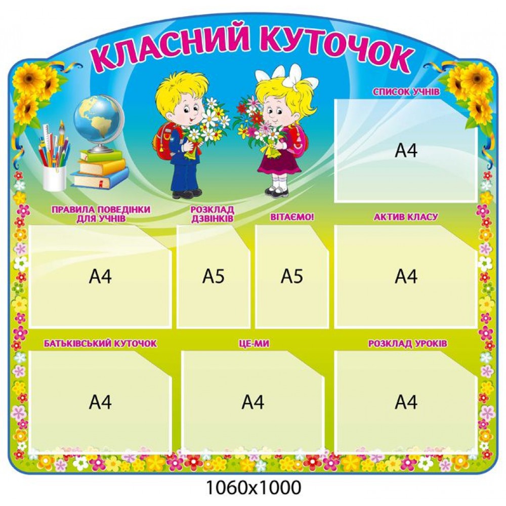Стенд Класний куточок Учні