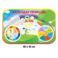 Стенд Календар природи (яскравий)