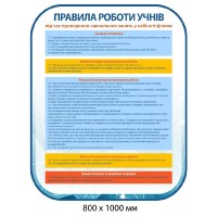 Стенд Правила работы учеников