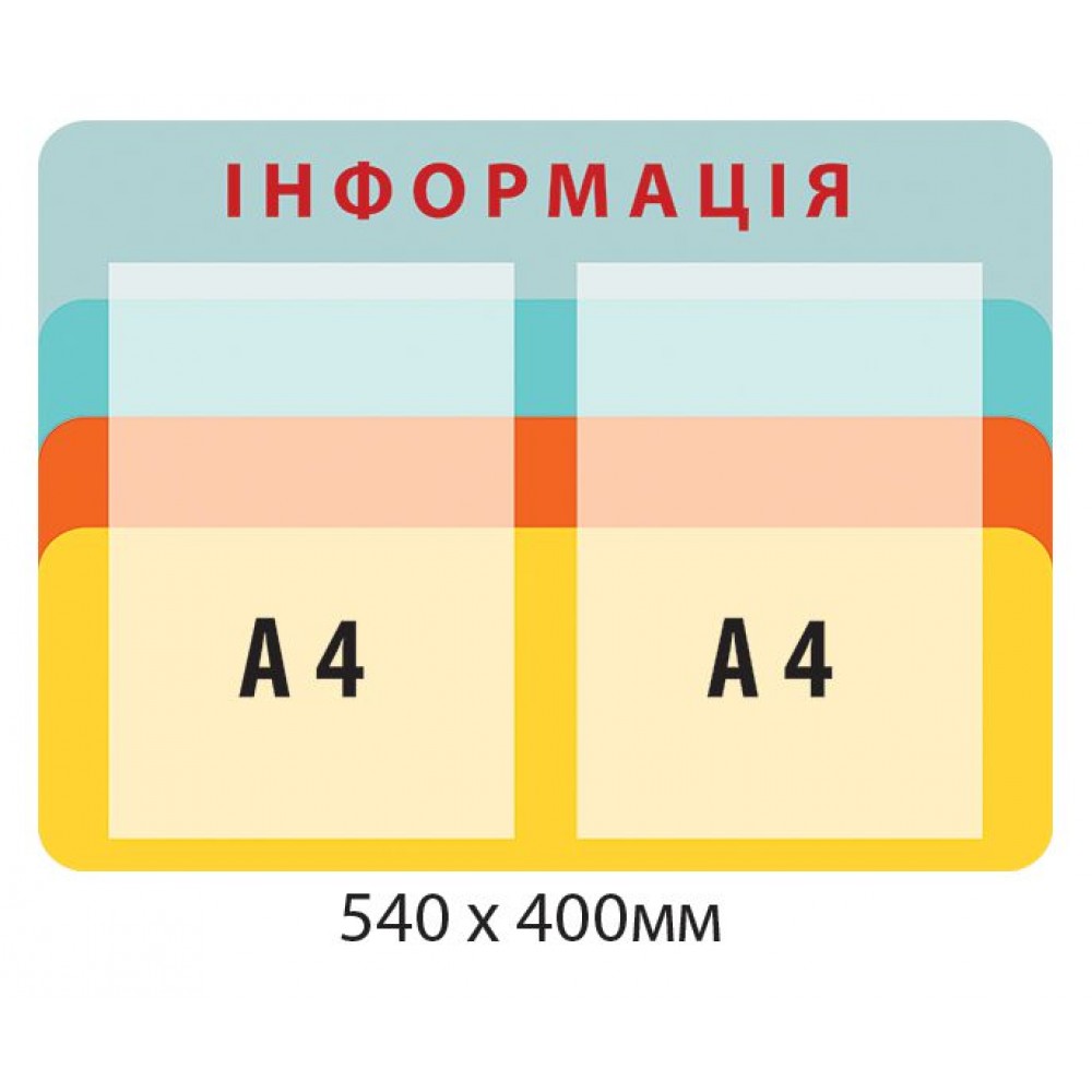 Стенд Информация в кабинет химии