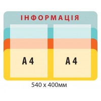 Стенд Информация в кабинет химии
