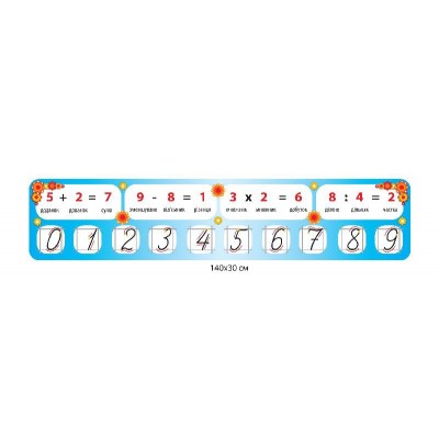 Набор стендов начальная школа (разноцветный)