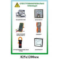 Стенд Электроизмерительные приборы (зеленый)