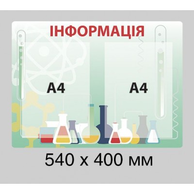 Стенд в кабинет химии (комплект стендов)