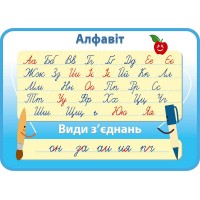 Стенд Алфавит (голубой фон)