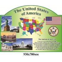 Стенд Соединенные Штаты Америки (зеленый)