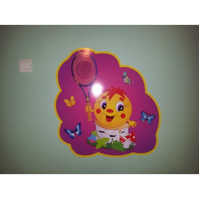 Стенд Фізкультура і спорт Колобок