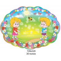 Подставка под лепки Полевые цветы