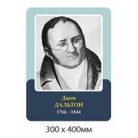 Портрет Дальтон  в кабинет химии