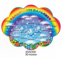 Подставка под лепку Капельки