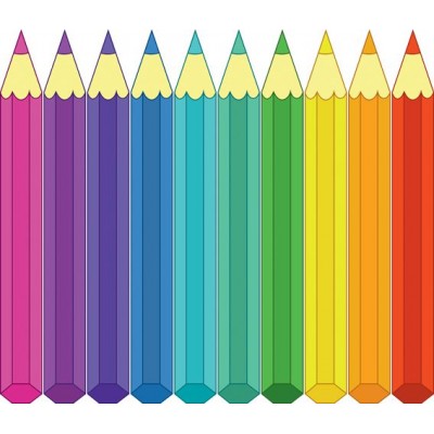 Стенд Олівці для виставки малюнків