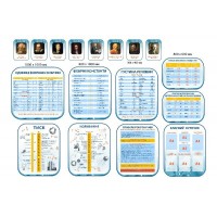 Комплект стендів в кабінет фізики (світлий)