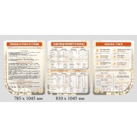 Набор стендов (бежевый)