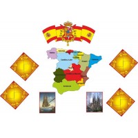 Стенд в кабінет іспанської мови (комплект)