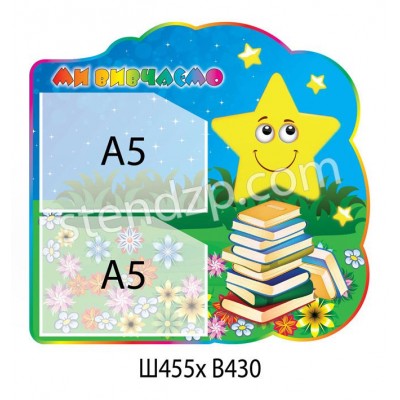 Стенд Мы изучаем (2 кармана)