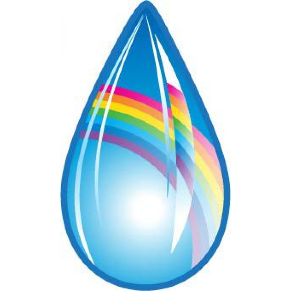 Прищепки для виставки малюнків Крапелька з райдугою