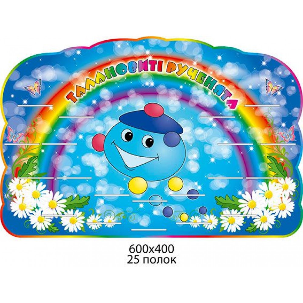 Підставка під ліплення Капітошка під радугою