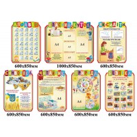 Комплект стендов для начальной школы Цветы