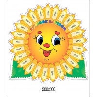 Стенд Уголок настроения Подсолнух